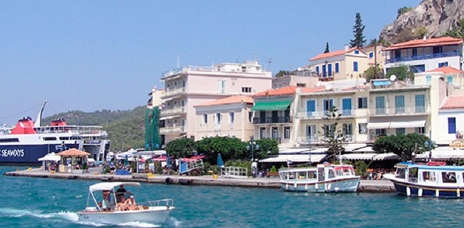 Остров Порос, Греция