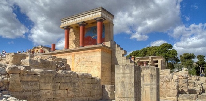 Кносский дворец, Крит, Греция